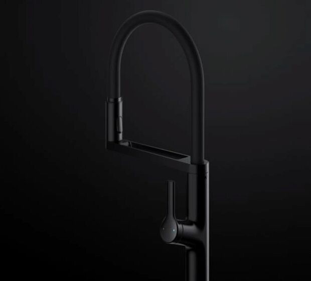 Кран для воды Xiaomi Big Blacksmith U Yue Kitchen Faucet (Black/Черный) - 3