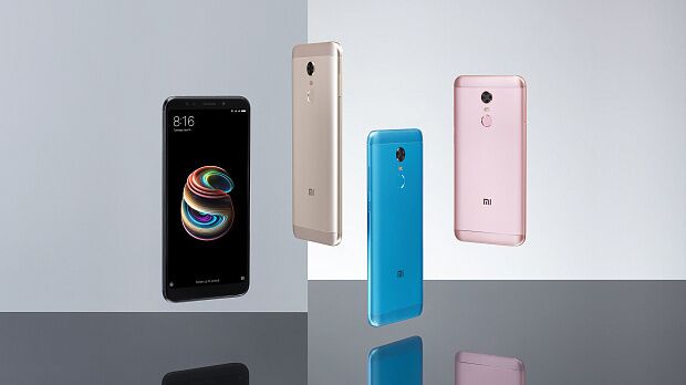 Смартфон Redmi Note 5 AI Dual Camera 64GB/4GB (Pink/Розовый) - 3